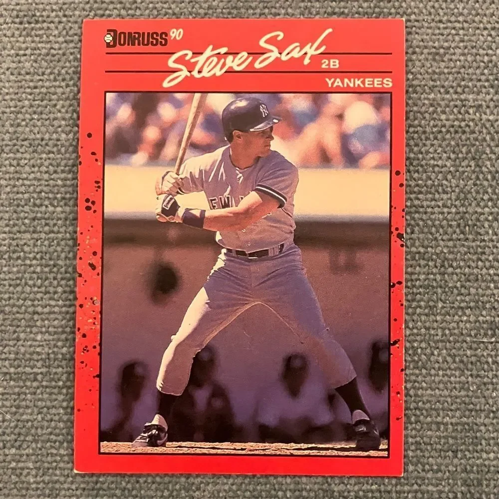 1990 Donruss New York Yankees Baseball Card Trading Card